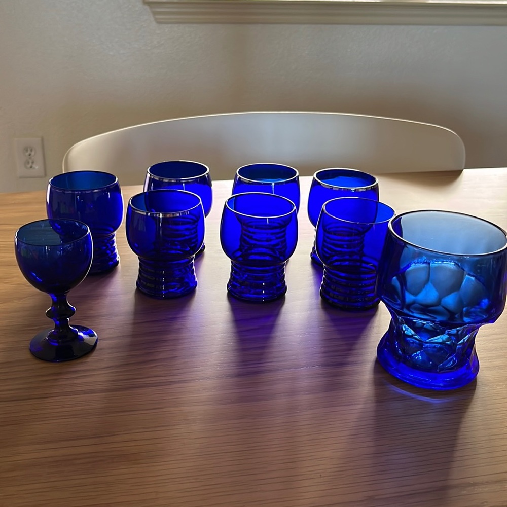 Vintage 1930s art deco glasses